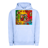 Pigment Grape Ice mexico hearts Urban Hoodie - Zillion Design Studio