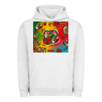 Pigment Lunar Rock mexico hearts Urban Hoodie - Zillion Design Studio