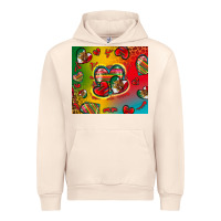 Sandshell mexico hearts Urban Hoodie - Zillion Design Studio