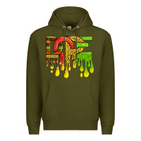 Army Green black history juneteenth dope Premium Hoodie - texasbilliewilder
