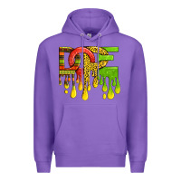 Purple black history juneteenth dope Premium Hoodie - texasbilliewilder