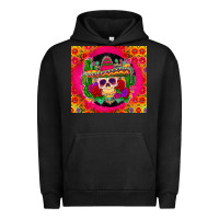 Pigment Black mexican skull Urban Hoodie - Zillion Design Studio