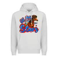 Dove Grey oh my stars horse Premium Hoodie - Zillion Design Studio