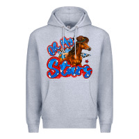 Heather Grey oh my stars horse Premium Hoodie - Zillion Design Studio