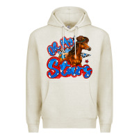 Oatmeal Heather oh my stars horse Premium Hoodie - Zillion Design Studio