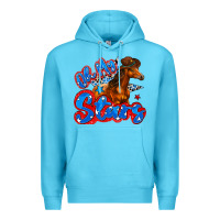 Ocean Blue oh my stars horse Premium Hoodie - Zillion Design Studio