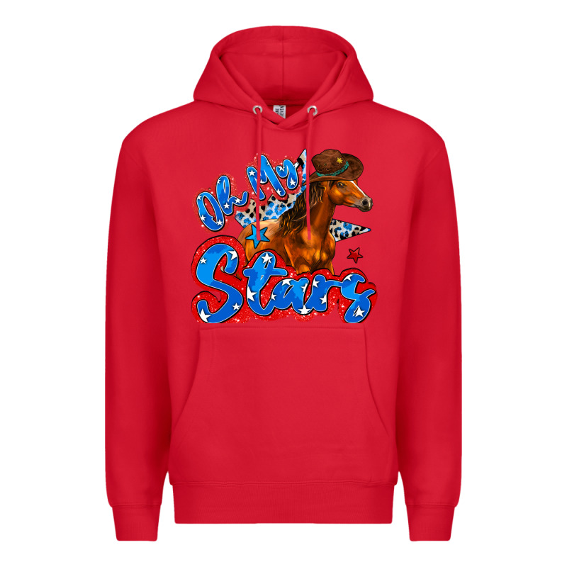 Oh My Stars Horse Premium Hoodie by Zillion Design Studio | Teevron
