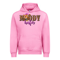 Fuchsia Pink moody heifer with leopard tbw Urban Hoodie - texasbilliewilder