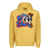 Antique Gold oh my stars cow Premium Hoodie - Zillion Design Studio