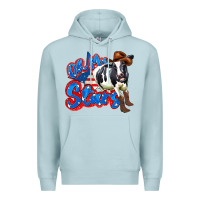 Blue Mist oh my stars cow Premium Hoodie - Zillion Design Studio