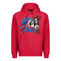 Cardinal oh my stars cow Premium Hoodie - Zillion Design Studio