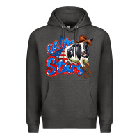 Charcoal Heather oh my stars cow Premium Hoodie - Zillion Design Studio