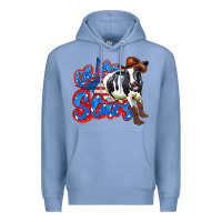 Colony Blue oh my stars cow Premium Hoodie - Zillion Design Studio