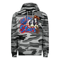 Slate Camo oh my stars cow Premium Hoodie - Zillion Design Studio