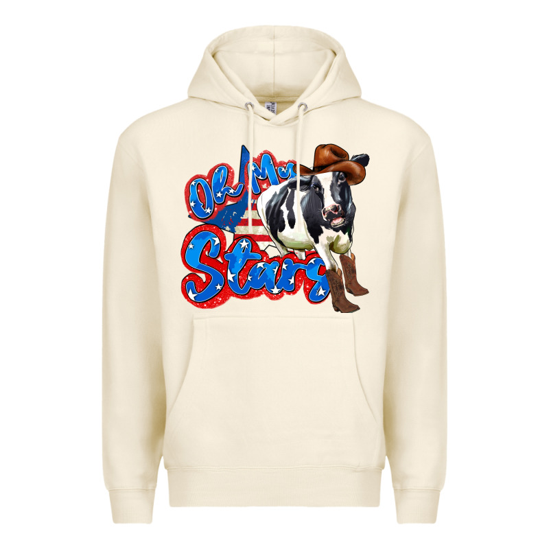 Oh My Stars Cow Premium Hoodie by Zillion Design Studio | Teevron