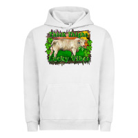Pigment Lunar Rock Thick Thighs Lucky Vibes Charolais Bull Urban Hoodie - RanaPortraitStore