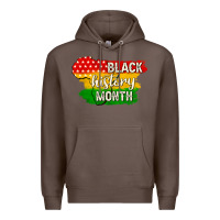 Coffee black history month Premium Hoodie - texasbilliewilder