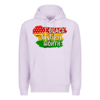 Lilac black history month Premium Hoodie - texasbilliewilder