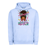 Pigment Grape Ice nail hustler afro messy bun Urban Hoodie - texasbilliewilder