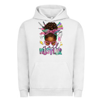 Pigment Lunar Rock nail hustler afro messy bun Urban Hoodie - texasbilliewilder