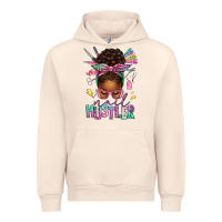 Sandshell nail hustler afro messy bun Urban Hoodie - texasbilliewilder