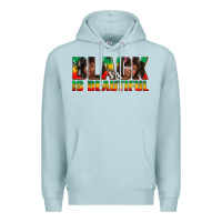 Blue Mist black is beautiful juneteenth Premium Hoodie - texasbilliewilder