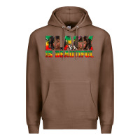 Chestnut black is beautiful juneteenth Premium Hoodie - texasbilliewilder