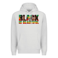 Dove Grey black is beautiful juneteenth Premium Hoodie - texasbilliewilder