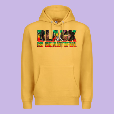 Black Is Beautiful Juneteenth Premium Hoodie Designed By Texasbilliewilder