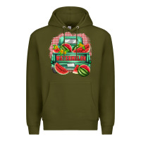 Watermelon Truck Premium Hoodie | Teevron