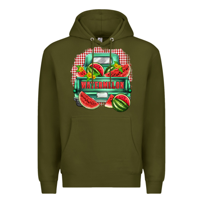 Watermelon Truck Premium Hoodie by Zillion Design Studio | Teevron
