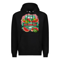 Black watermelon truck Premium Hoodie - Zillion Design Studio
