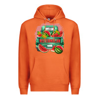 Carrot watermelon truck Premium Hoodie - Zillion Design Studio