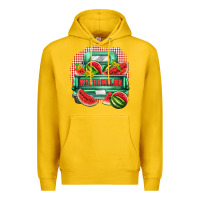 Lemon watermelon truck Premium Hoodie - Zillion Design Studio
