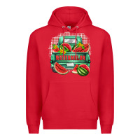 Red watermelon truck Premium Hoodie - Zillion Design Studio