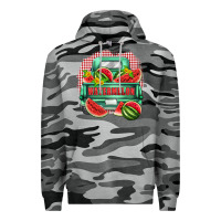 Slate Camo watermelon truck Premium Hoodie - Zillion Design Studio