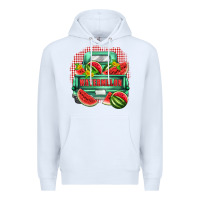White watermelon truck Premium Hoodie - Zillion Design Studio