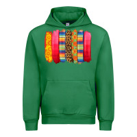 Emerald mexican leopard brushstroke Urban Hoodie - Zillion Design Studio