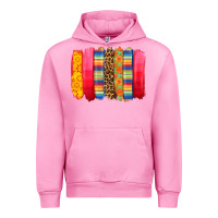 Fuchsia Pink mexican leopard brushstroke Urban Hoodie - Zillion Design Studio