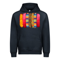 Navy mexican leopard brushstroke Urban Hoodie - Zillion Design Studio