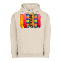 Pigment French Oak mexican leopard brushstroke Urban Hoodie - Zillion Design Studio