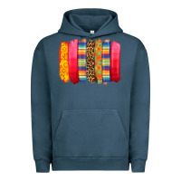 Pigment Midnight Navy mexican leopard brushstroke Urban Hoodie - Zillion Design Studio
