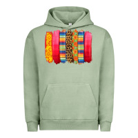 Pigment Oil Green mexican leopard brushstroke Urban Hoodie - Zillion Design Studio