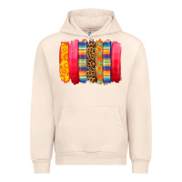 Sandshell mexican leopard brushstroke Urban Hoodie - Zillion Design Studio
