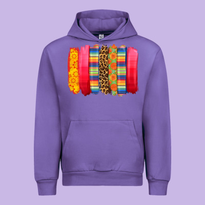 Mexican Leopard Brushstroke Urban Hoodie Designed By Zillion Design Studio