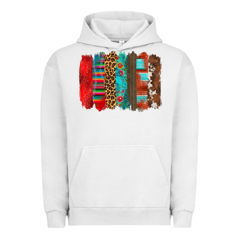 Mexican Brushstroke Urban Hoodie by Zillion Design Studio | Teevron