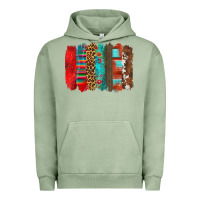 Pigment Oil Green mexican brushstroke Urban Hoodie - Zillion Design Studio