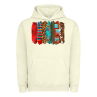Pigment Pistachio mexican brushstroke Urban Hoodie - Zillion Design Studio