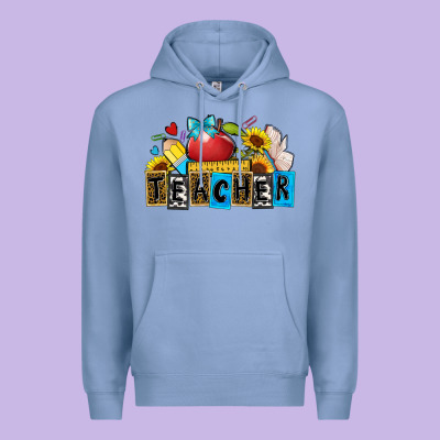 Teacher Premium Hoodie Designed By Zillion Design Studio