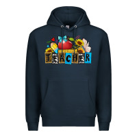 Navy teacher Premium Hoodie - Zillion Design Studio